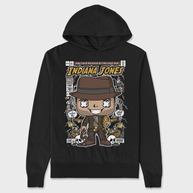 Indiana Jones, Hanorac Oversize Barbati (Unisex)