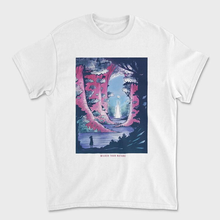 Fantasy_Landscape_04, Tricou Barbati (Unisex)