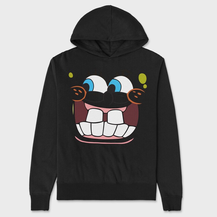 Hanorac Barbati (Unisex), SpongeBob face 11