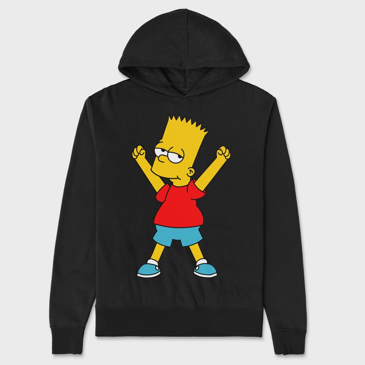 Hanorac Barbati (Unisex), Bart Simpson 02