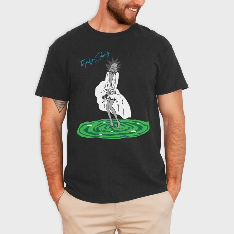 Rick and Morty 50, Tricou Barbati (Unisex)