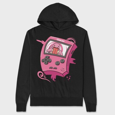 Gameboy Pokemon 8, Hanorac Oversize Barbati (Unisex)