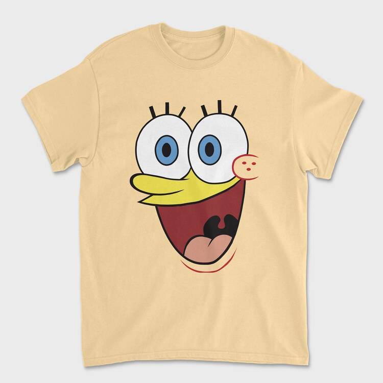 Tricou Barbati (Unisex), SpongeBob face 16