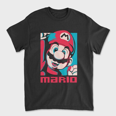 Mario Bros Design, Tricou Barbati (Unisex)