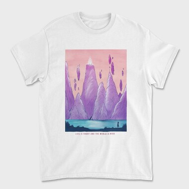 Fantasy_Landscape_12, Tricou Barbati (Unisex)