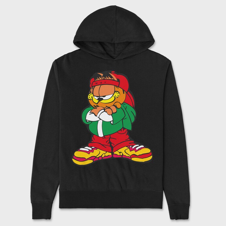 Hanorac Barbati (Unisex), Cartoon Retro Garfield 2