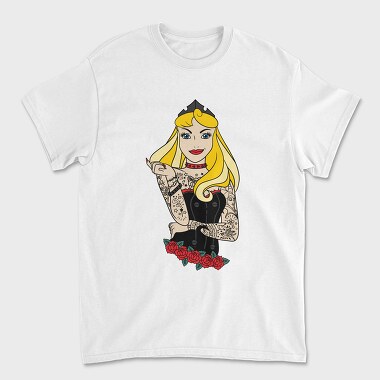 Tricou Barbati (Unisex), Princess Rockstar 5