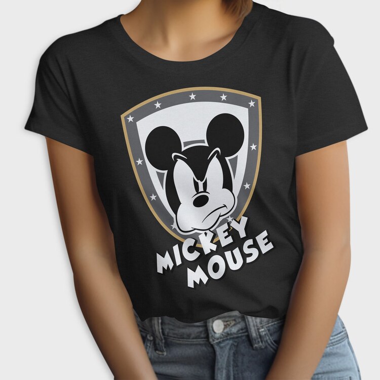 Mickey Mouse Shield, Tricou Femei