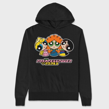 Hanorac Barbati (Unisex), The Powerpuff Girls Aurora Merida