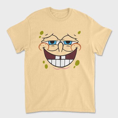 SpongeBob face 7, Tricou Barbati (Unisex)