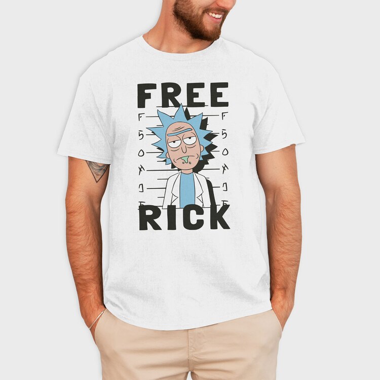 Rick and Morty 64, Tricou Barbati (Unisex)