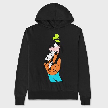 Cartoon Retro Goofy 3, Hanorac Oversize Barbati (Unisex)