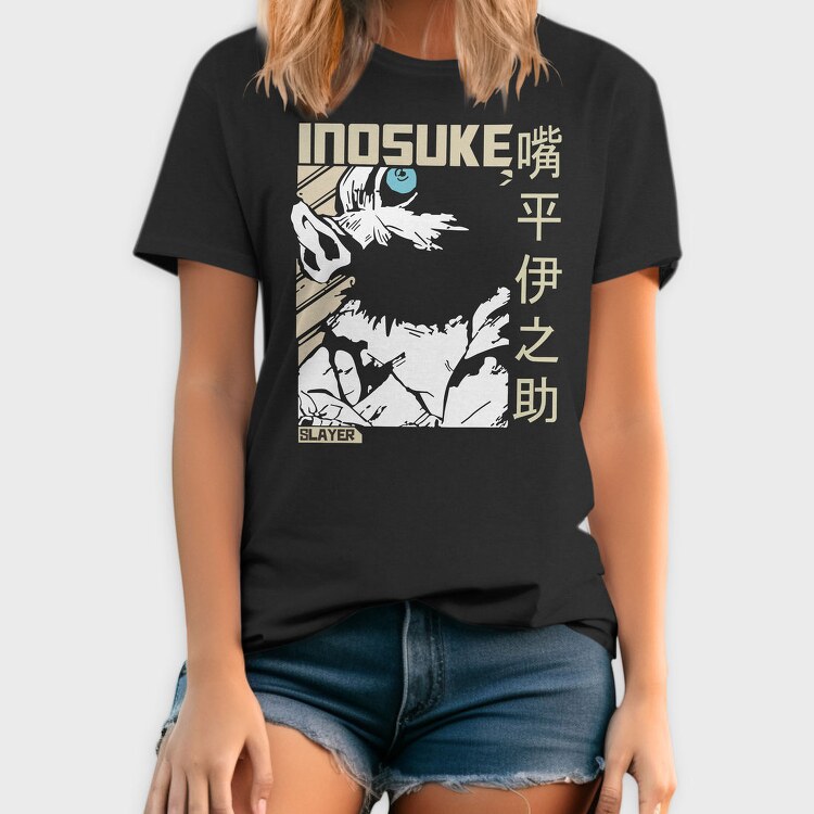 Inosuke Slayer, Tricou Barbati (Unisex)