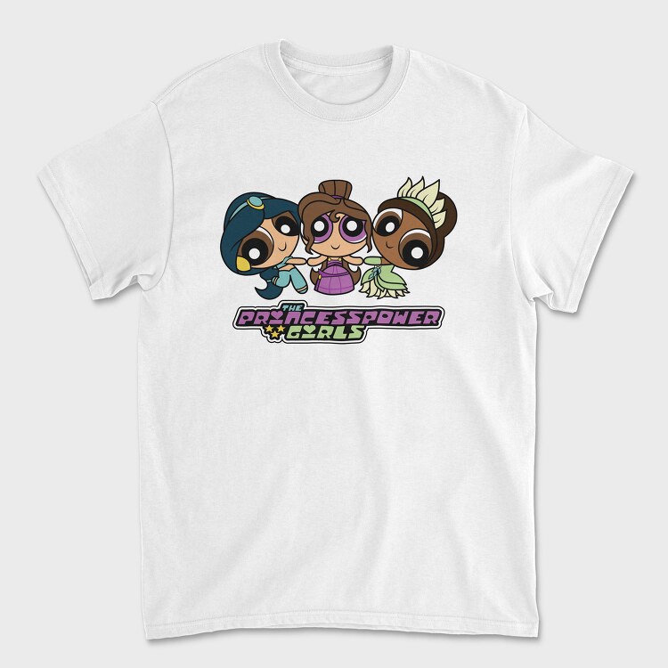 Tricou Barbati (Unisex), The Powerpuff Girls Jazmin Megara