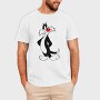 Cartoon Retro Silvestre 3, Tricou Barbati (Unisex)