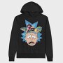 Rick and Morty 7, Hanorac Oversize Barbati (Unisex)