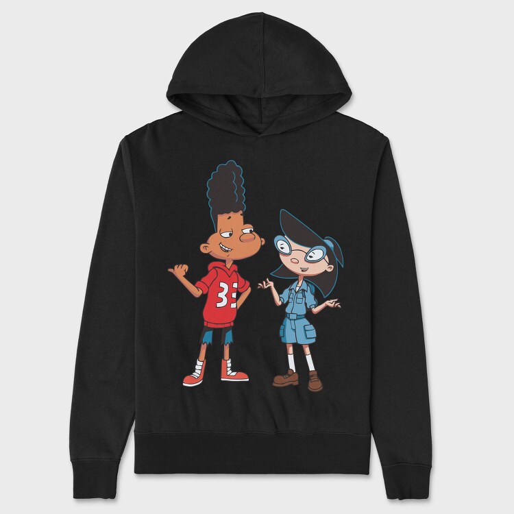 Hanorac Barbati (Unisex), Cartoon Retro Hey Arnold 2