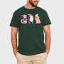 Christmas Animals, Tricou Barbati (Unisex)