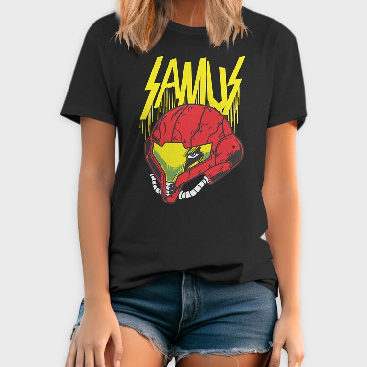 Samus, Tricou Barbati (Unisex)