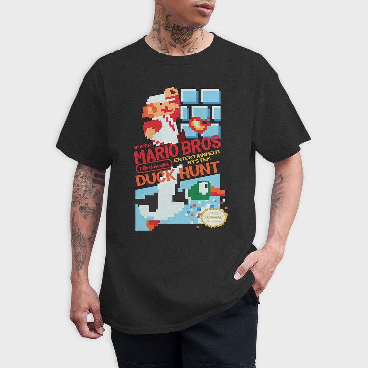 Super Mario 16, Tricou Barbati (Unisex)