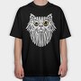 Purrfectlyfuzzy, Tricou Oversize Barbati (Unisex)