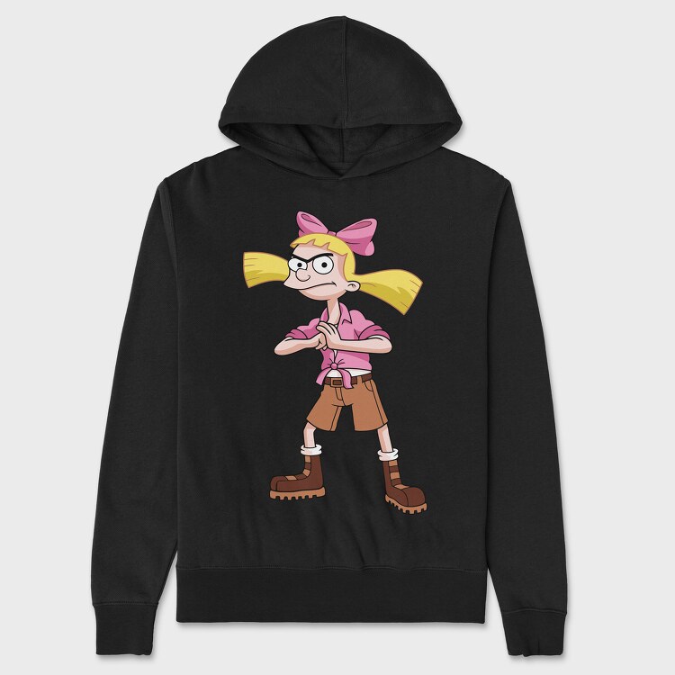 Hanorac Barbati (Unisex), Cartoon Retro Hey Arnold 5