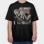 Bonjovi Keep The Faith, Tricou Oversize Barbati (Unisex)