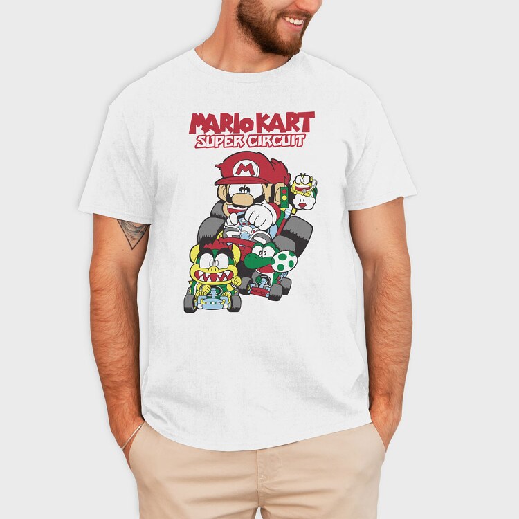 Super Mario 19, Tricou Barbati (Unisex)