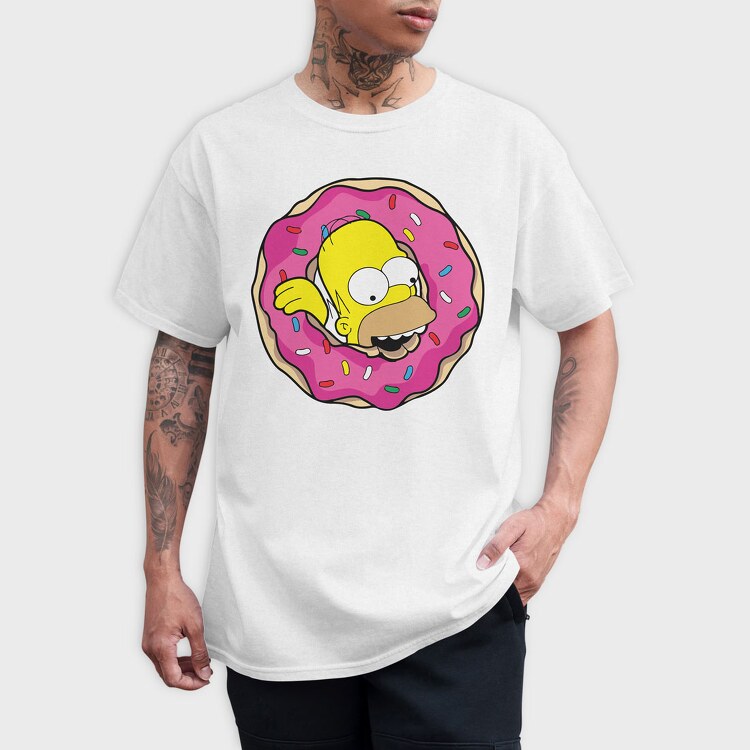 Homer, Tricou Barbati (Unisex)