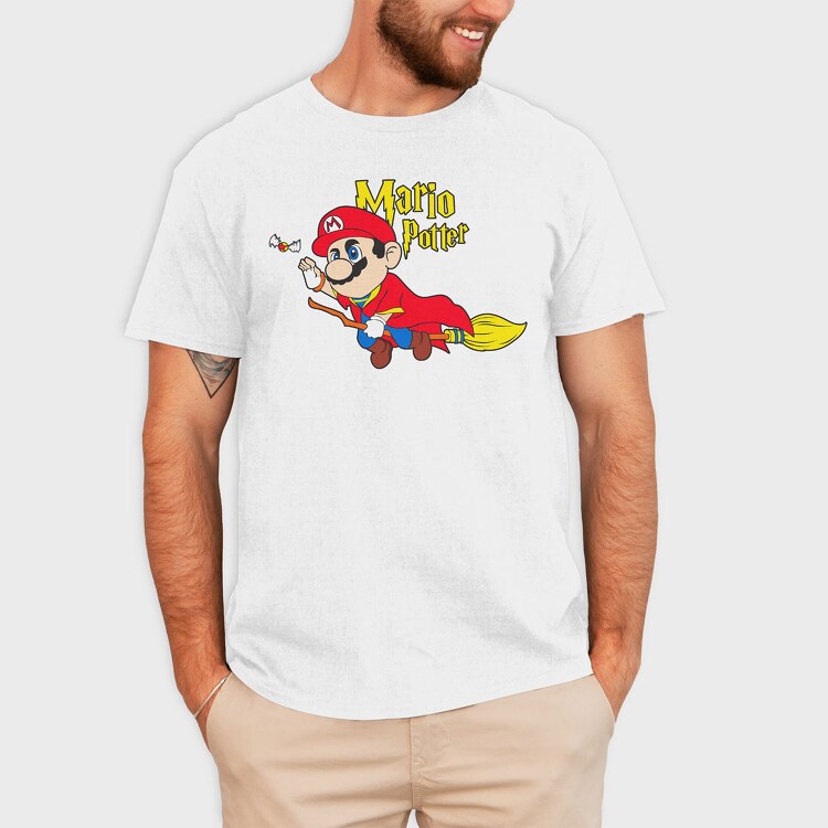 Super Mario 8, Tricou Barbati (Unisex)