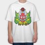 Drunken Samurai, Tricou Oversize Barbati (Unisex)