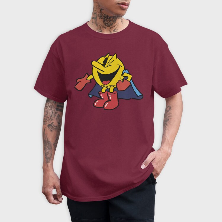 Pacman 8, Tricou Barbati (Unisex)