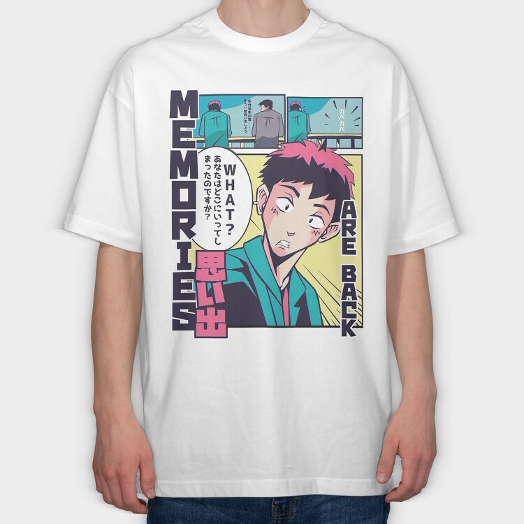 What Memories Are Back, Tricou Oversize Barbati (Unisex)