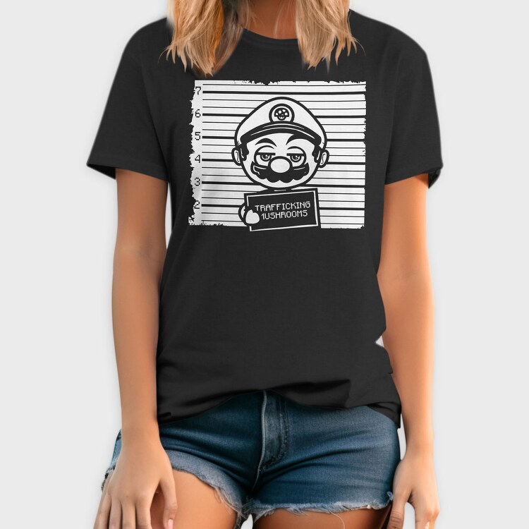 Neon Wolf Howl 11, Tricou Barbati (Unisex)