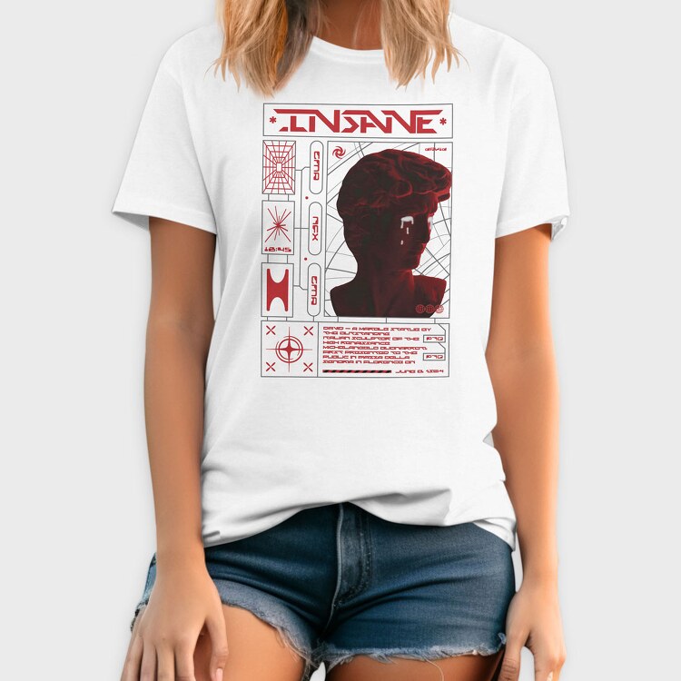 Insane 1, Tricou Barbati (Unisex)