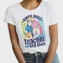 Kinda Busy Teacher Dog, Tricou Femei