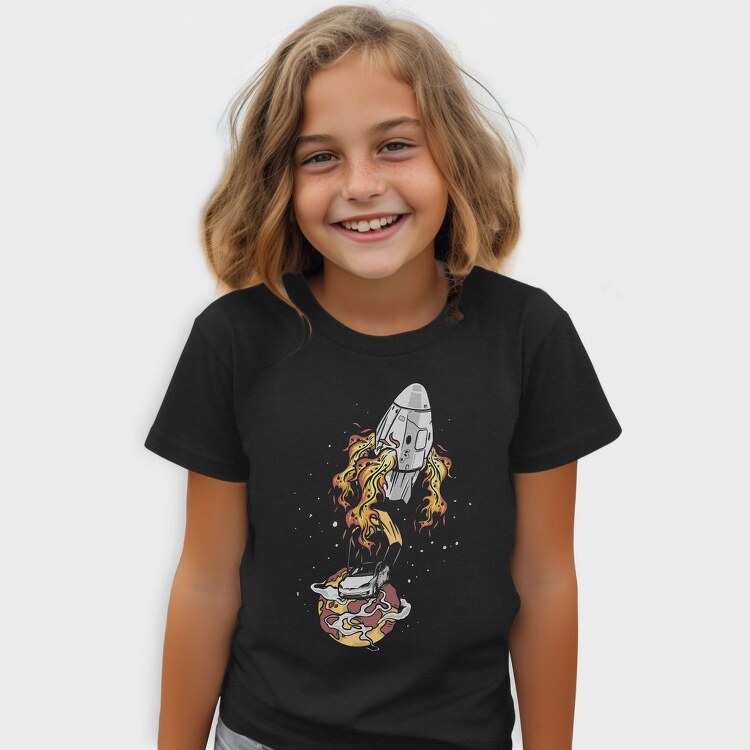 Space Rocket Car, Tricou Copii