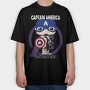 Captain America Endgame, Tricou Oversize Barbati (Unisex)