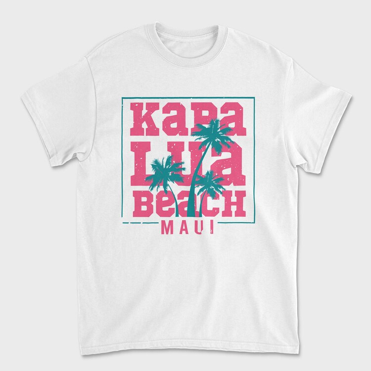 Kapalua Beach, Tricou Barbati (Unisex)