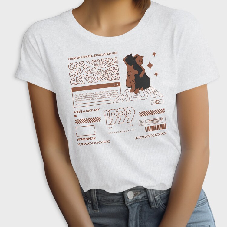 Cat Lovers 1, Tricou Femei
