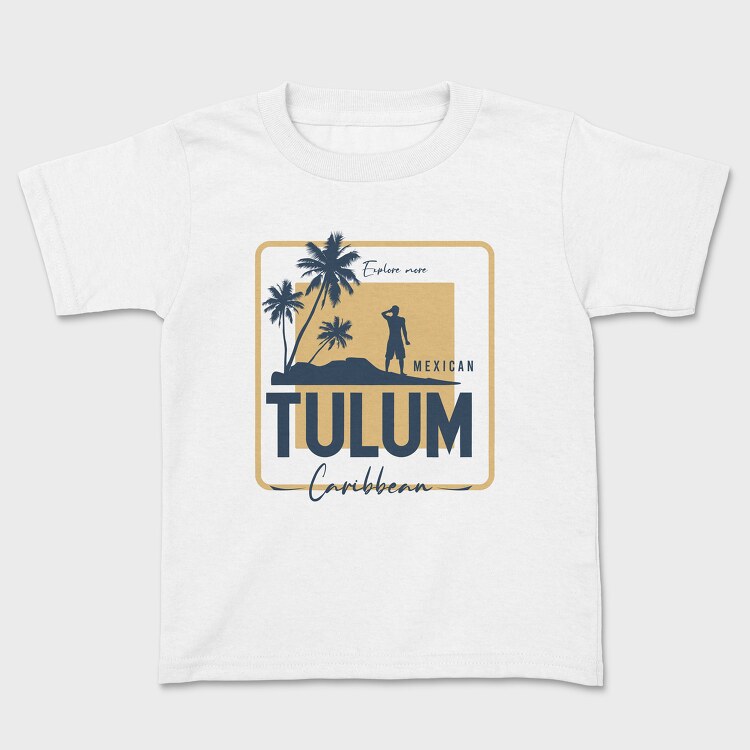 Tulum Caribbean, Tricou Copii