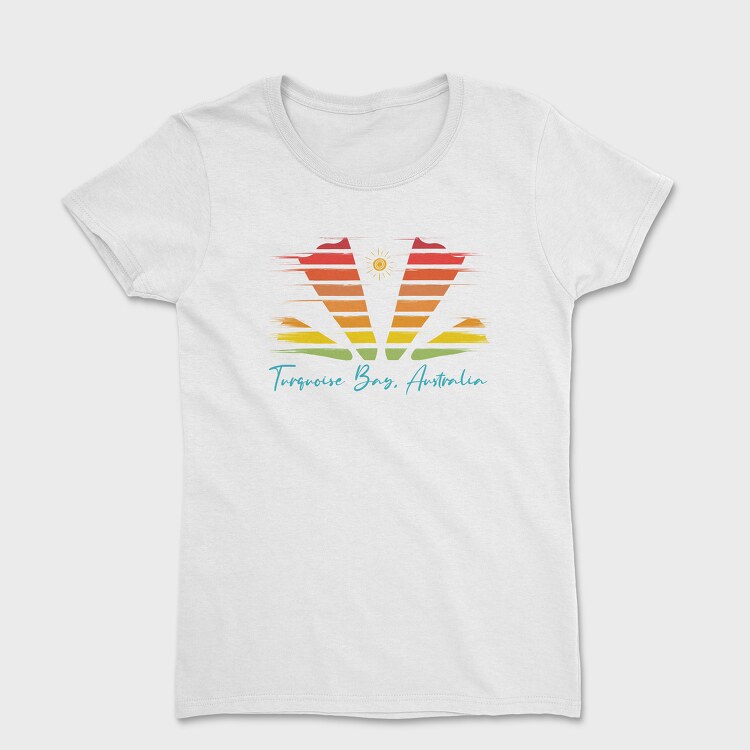 Turquoise Bay, Tricou Femei