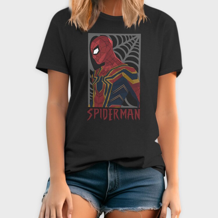 Spiderman Iron Spider, Tricou Barbati (Unisex)