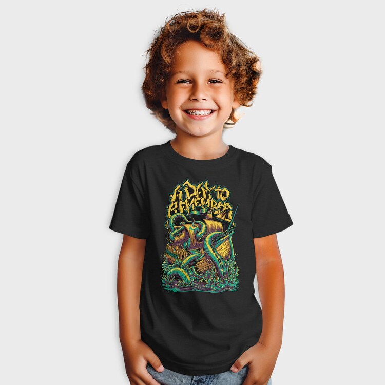 Kraken Attack, Tricou Copii