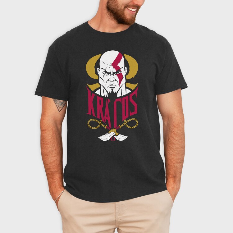 Kratos Warrior, Tricou Barbati (Unisex)