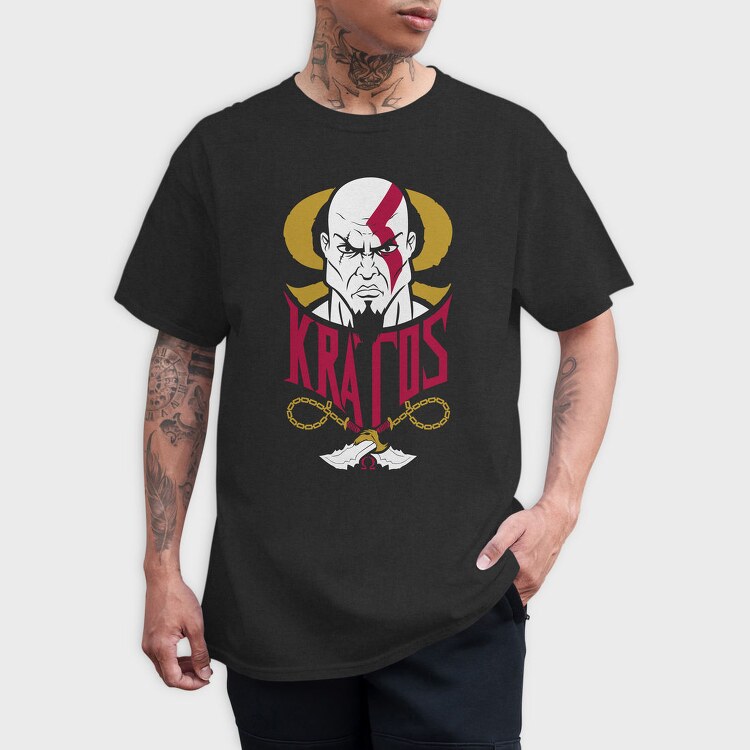 Kratos Warrior, Tricou Barbati (Unisex)