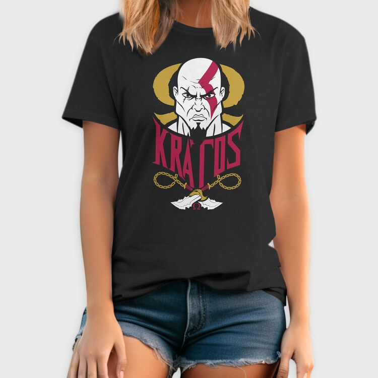 Kratos Warrior, Tricou Barbati (Unisex)