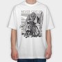 Never Give Up, Tricou Oversize Barbati (Unisex)