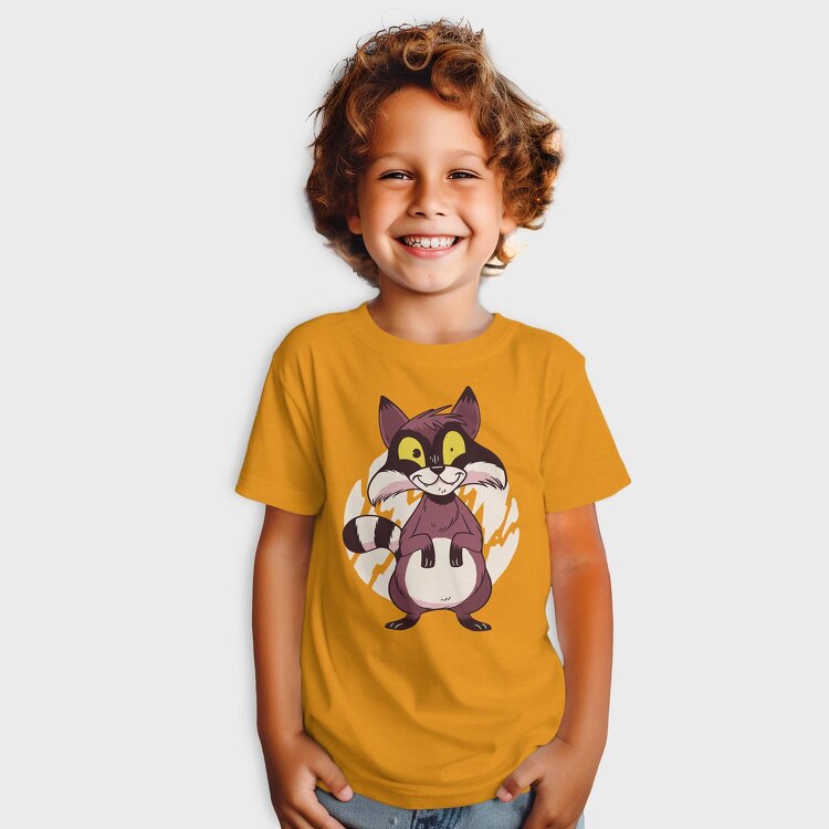 Racoon Cartoon, Tricou Copii