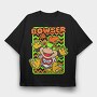 Bowser Jr Bash, Tricou Oversize Barbati (Unisex)